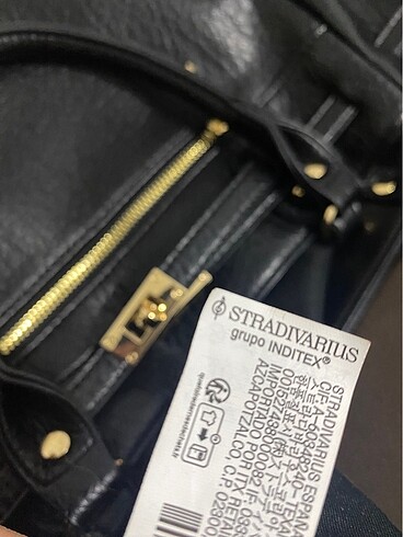 Beden Stradivarius yumuşak deri kol çantası