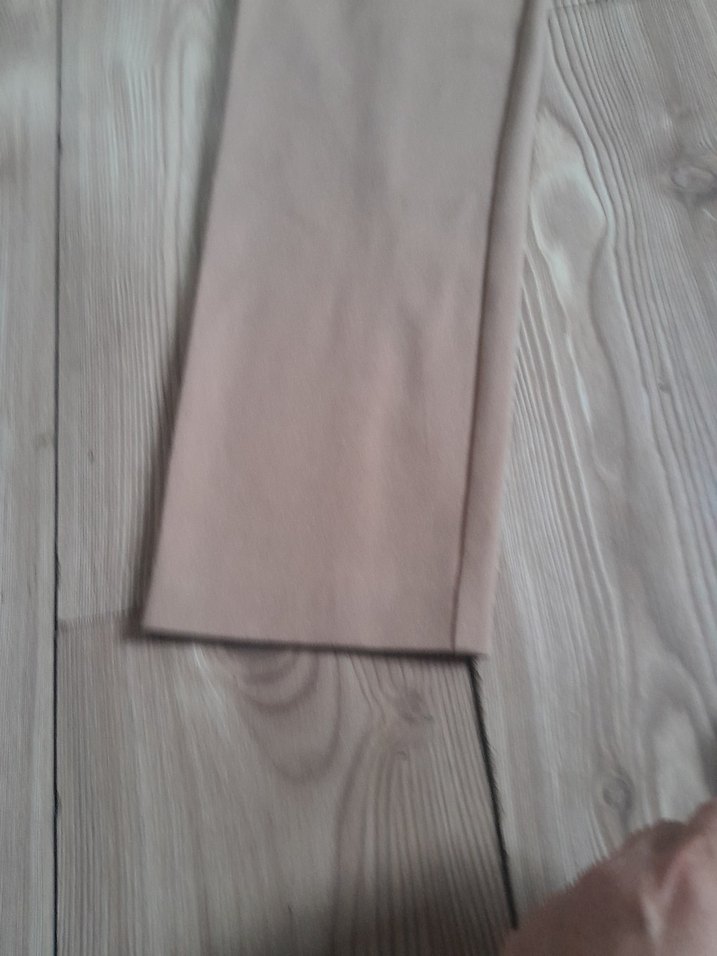 Bej Kadın Kumaş Pantolon Regular Fit - Görsel 4