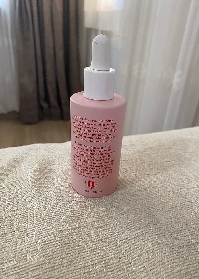 Hair work saç yağı - Görsel 2