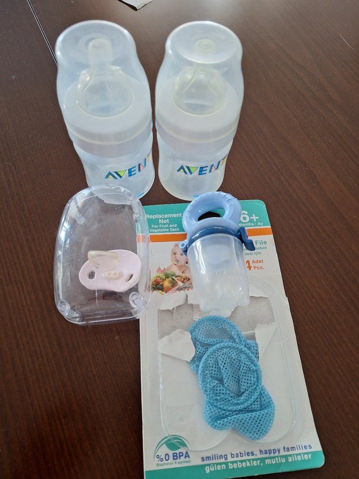2 ADET PILIPS AVENT  BIBERON VE SETİ - Görsel 2