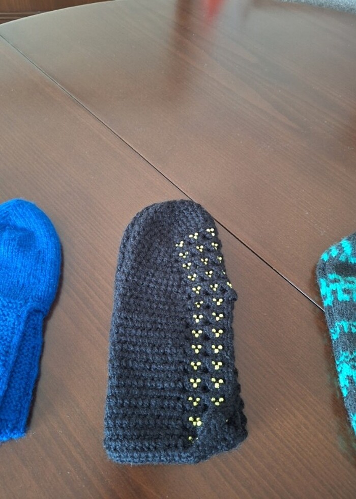 EL İŞİ ÖRME PATIK - Görsel 3