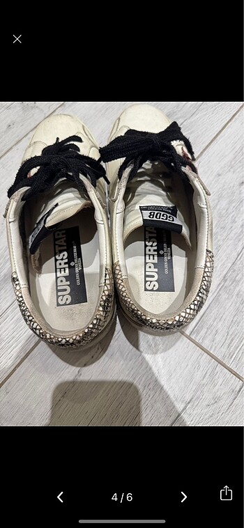 39,5 Beden beyaz Renk Golden goose ayakkabı