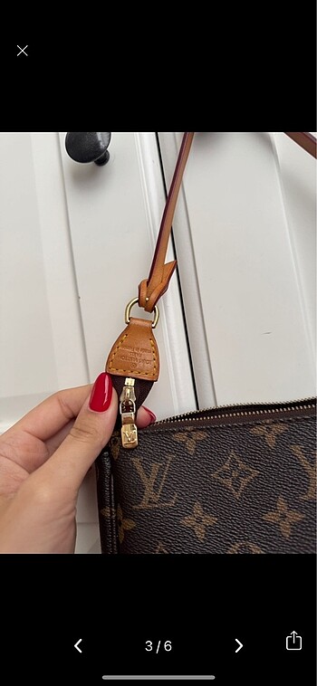 Beden Louis Vuitton monogrom pochette çanta