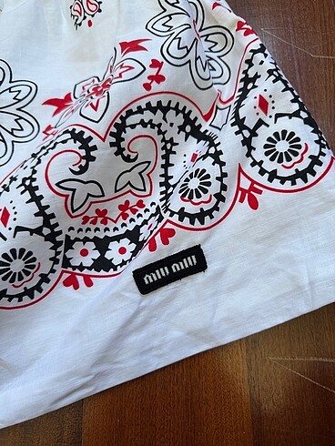 Miu Miu Miu miu crop etek takım