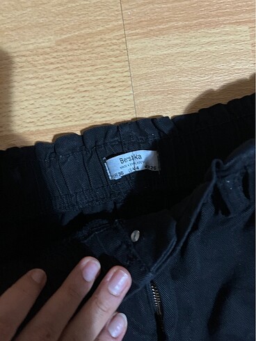 Bershka Bershka siyah kot pantolon