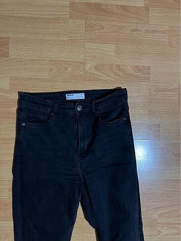 Bershka Bershka siyah kot pantolon