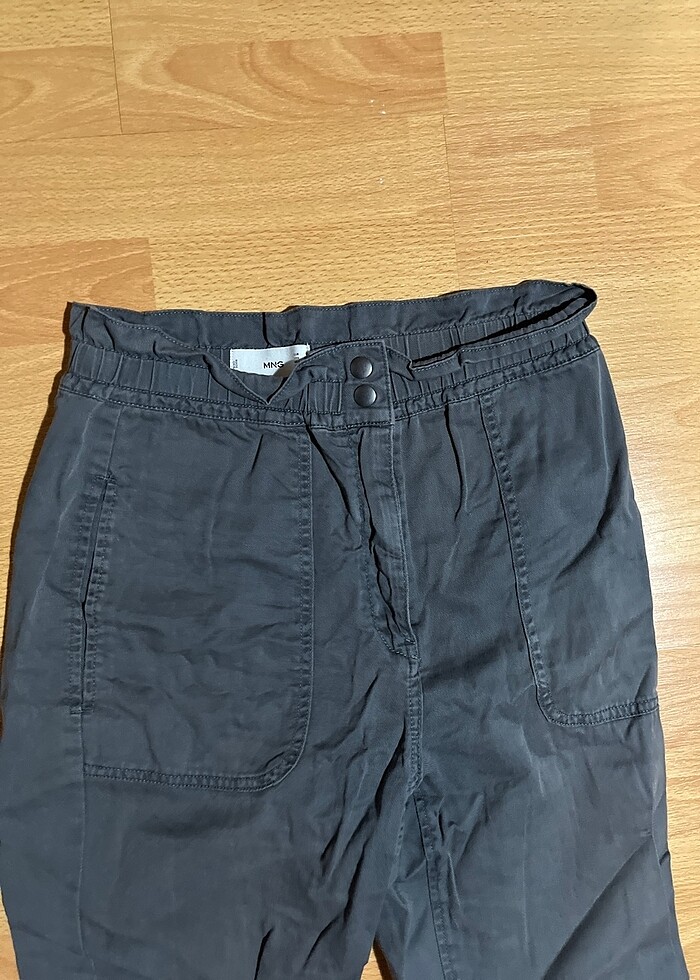 Mango keten pantolon - Görsel 2