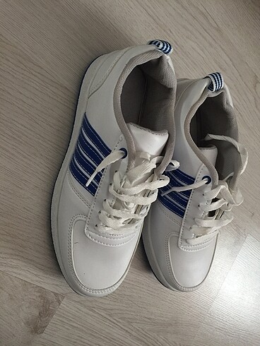 38 Beden beyaz Renk Beyaz mavi spor ayakkabı