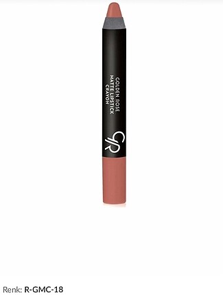 Golden rose matte lipstick