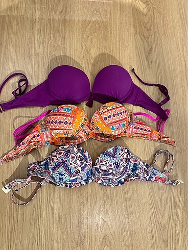 Penti full dolgulu bikini üstü