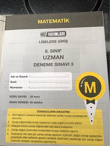  Beden LGS MATEMATİK