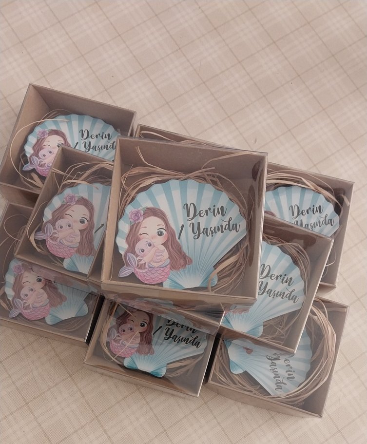 Deniz Kızı Buzdolabı Magneti - Görsel 3