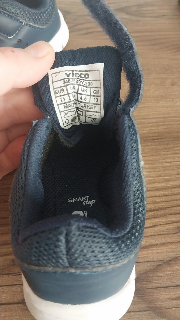 Vicco Erkek Çocuk Mavi Spor Ayakkabı - Görsel 4