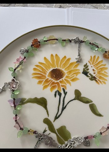 Pinterest fairycore ip kolye - Görsel 3