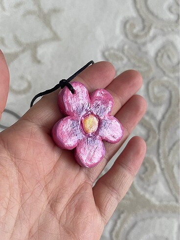 Beden pembe Renk Winx flora çiçek kolye