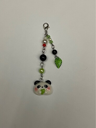 Bambu panda kawai charm