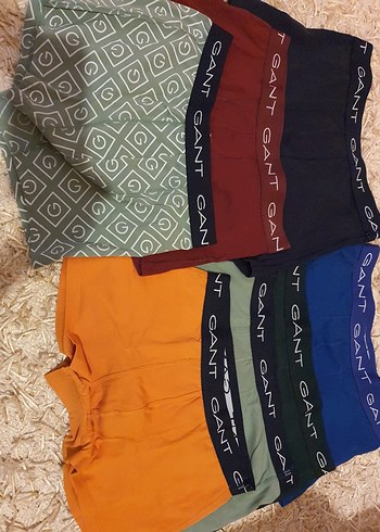GANT Erkek Çok Renkli Boxer Seti