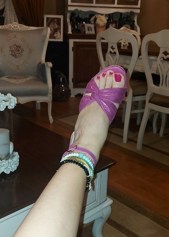Metalik tasarım ayakkabı — görsel 6/8