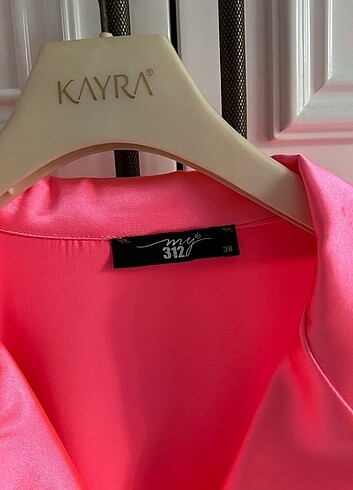 Zara İpek saten tunik