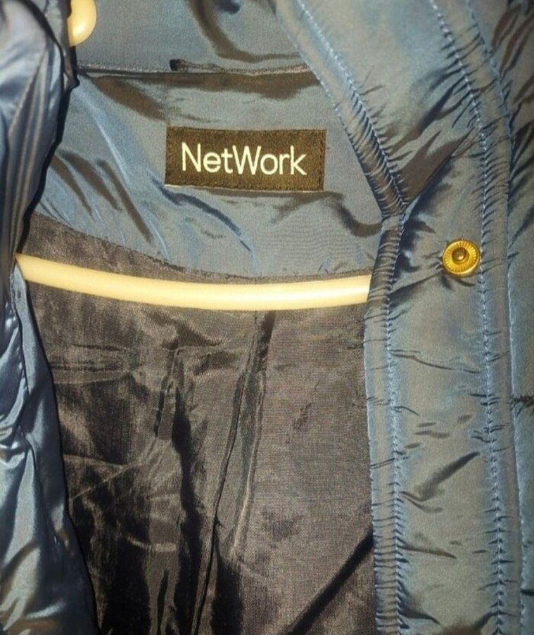 NetWork Mavi Şişme Mont — görsel 3/5