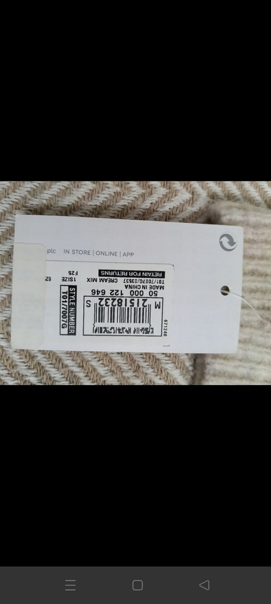 Renkli Örgü Desenli Kadın eldiven - Görsel 3