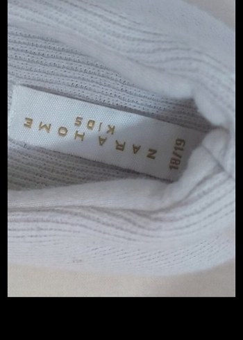 Gri Kız Çocuk Ev Terliği - Görsel 2