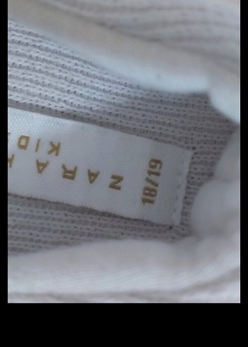 Gri Kız Çocuk Ev Terliği - Görsel 4