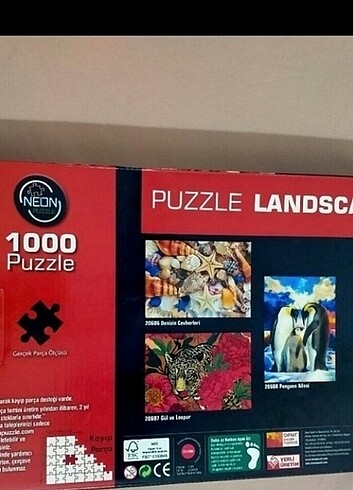  1000 parça puzzle 