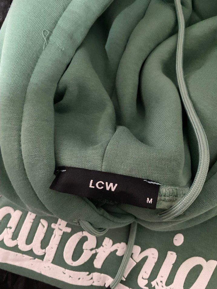 Yeşil Baskılı Kadın Sweatshirt - Görsel 3