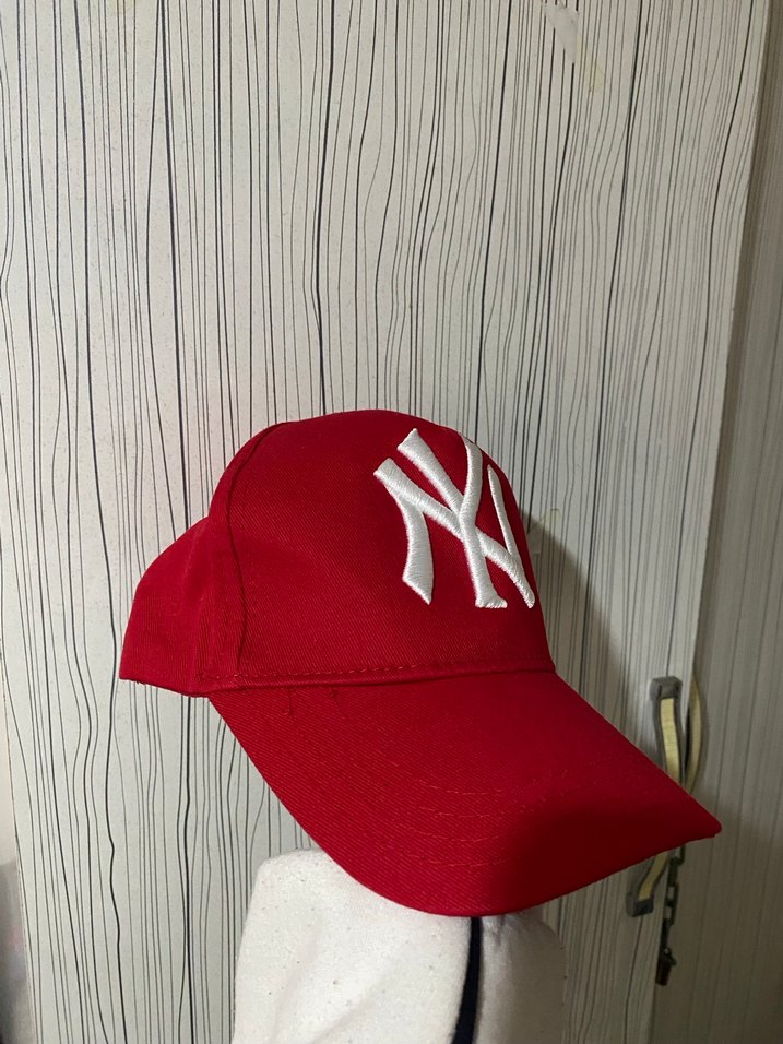 Kırmızı Kadın Streetwear Şapka - Görsel 2