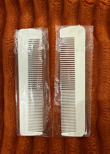 Beyaz Plastik Tarak Seti - Görsel 2