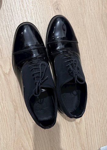 Siyah Rugan Klasik Erkek Ayakkabı - Görsel 5