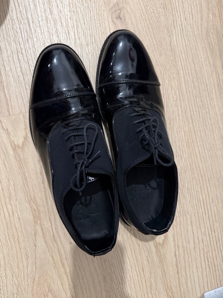 Siyah Rugan Klasik Erkek Ayakkabı - Görsel 5