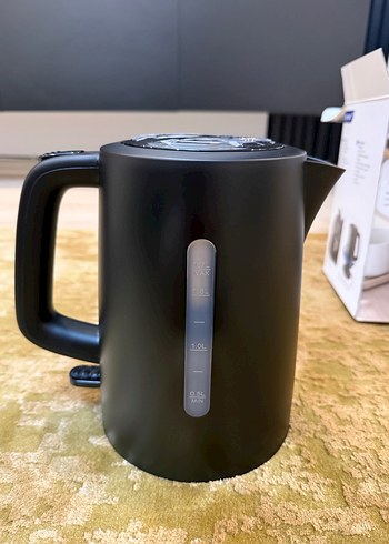 IDEENWELT Alman Ürünü Siyah Kablosuz Su Isıtıcı ketıl - Görsel 6