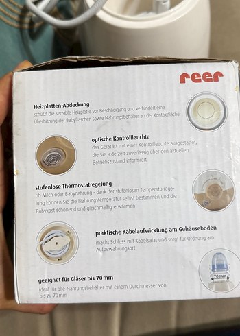 Reer Simply Hot Bebek Mama Isıtıcı - Görsel 2