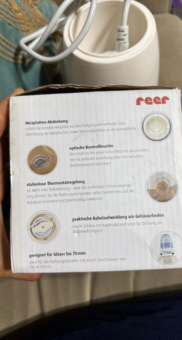 Reer Simply Hot Bebek Mama Isıtıcı - Görsel 2