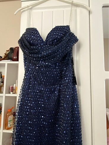 Taşlı abiye - Görsel 7