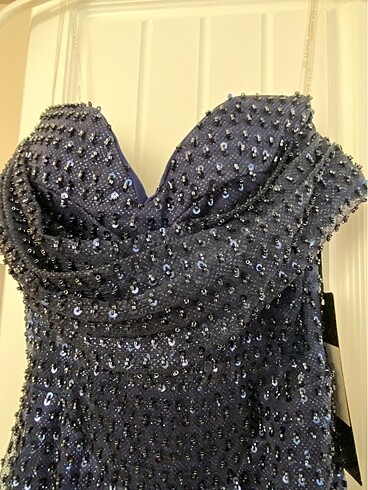 Taşlı abiye - Görsel 6