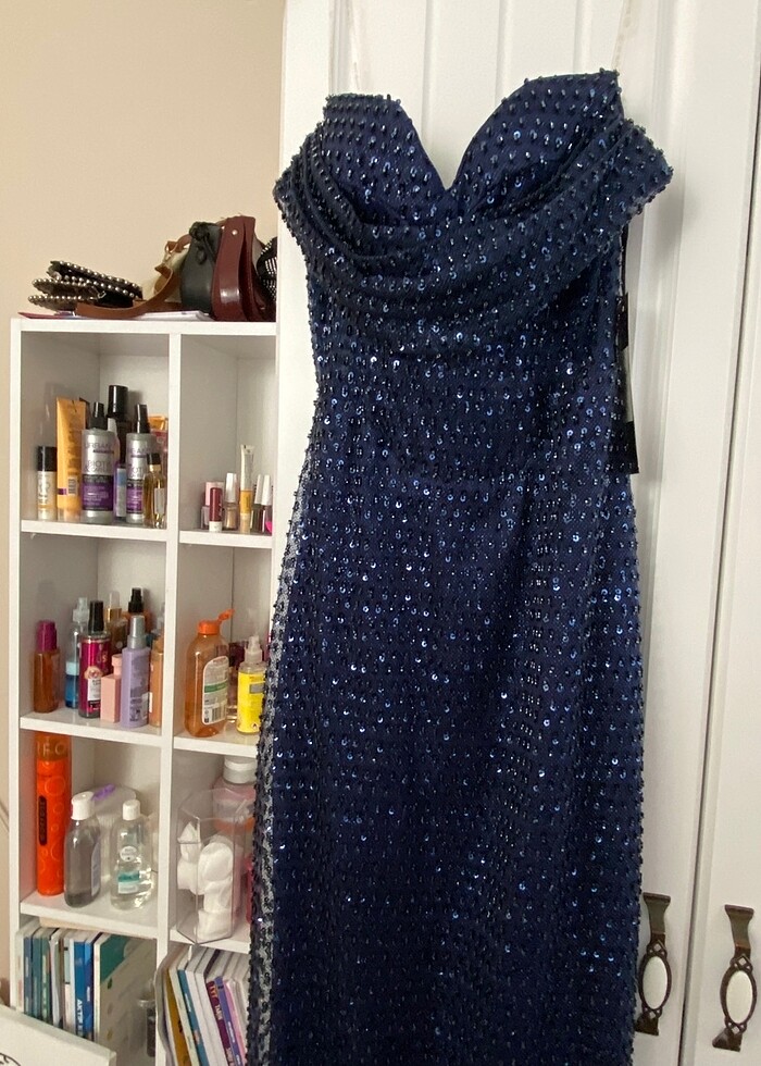 Taşlı abiye - Görsel 2