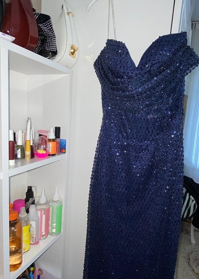 Taşlı abiye - Görsel 3