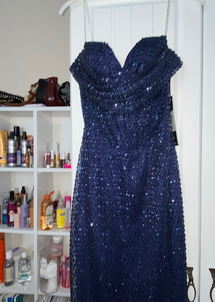 Taşlı abiye - Görsel 5