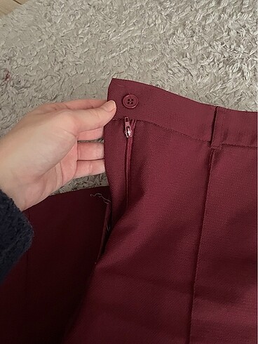 Trendyol & Milla Bordo kumaş pantolon