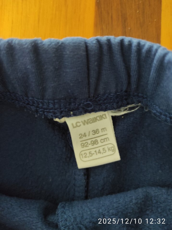 Kız Çocuk Gri Elastik Bel Tayt pantalon - Görsel 3