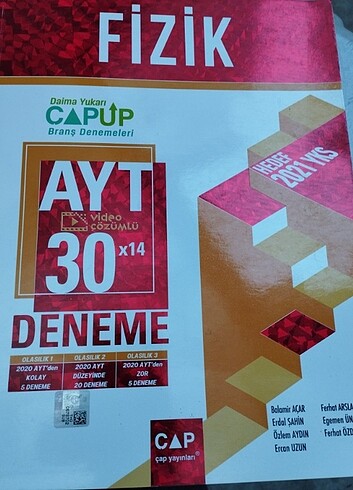 Ayt Fİzik Denemesi