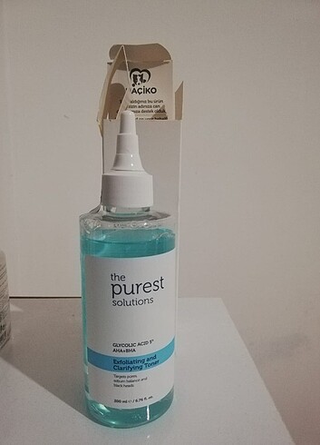 The purest solutions tonik