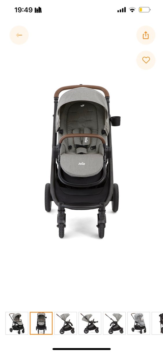 Joie Gri Bebek Arabası - Görsel 2