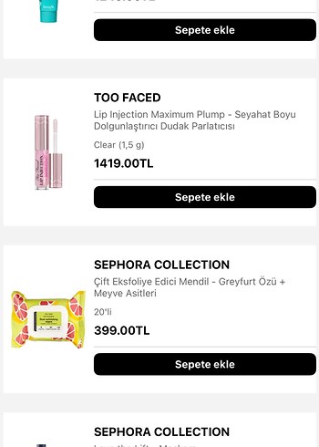 Sephora love the lift maskara - Görsel 5
