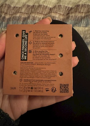 Sephora Color Shifter Strange Botanicals Far Paleti - Görsel 2