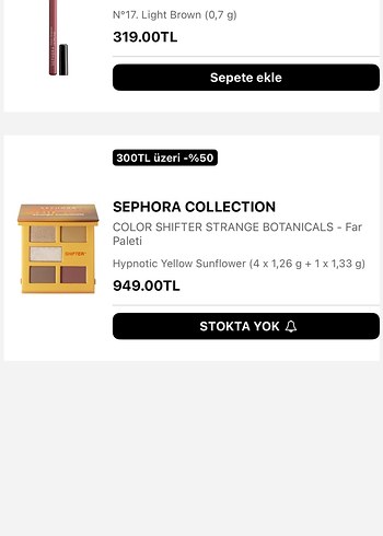 Sephora Color Shifter Göz Farı Paleti - Görsel 4
