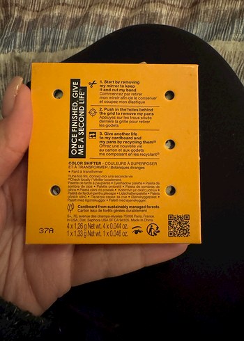 Sephora Color Shifter Göz Farı Paleti - Görsel 2